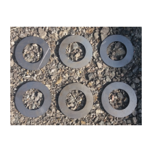 Steel plate rings with holes