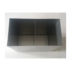 Stainless steel split container