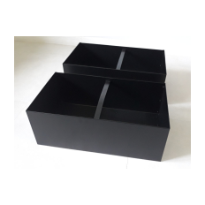Powder coated metal boxes