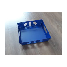 Small blue Easter tray