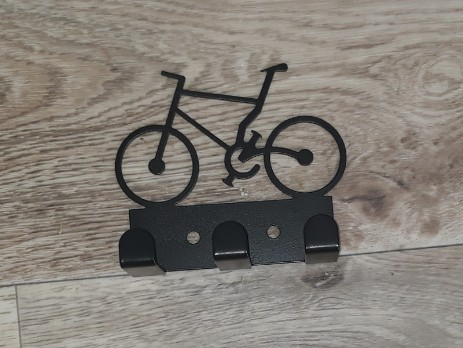 Small metal hanger - bicycle