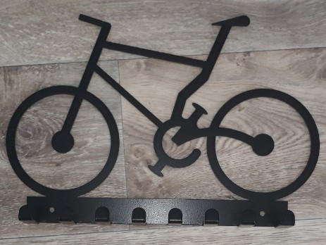 Metal hanger - bicycle
