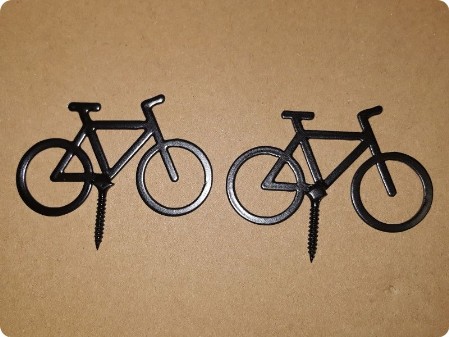 Ozdoby - mocowane rowerki